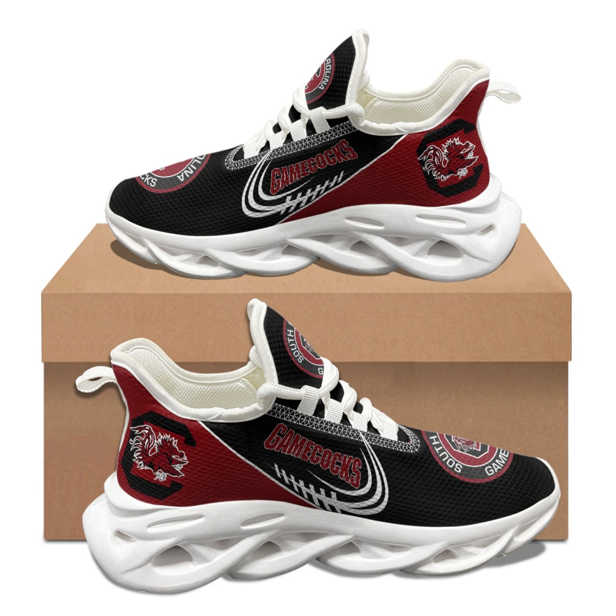 Women's South Carolina Gamecocks Flex Control Sneakers 004